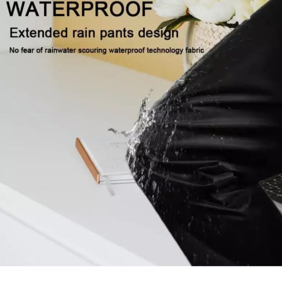 Men's 3XL Waterproof Rain Coat & Pant Color Block Set - Picture 4 of 12